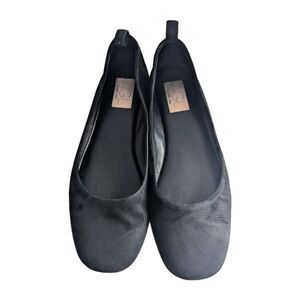 AGL Kim Black Suede Ballet Flats Women’s Size 38 US 8 $390 Retail